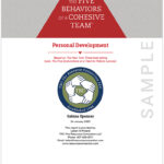 The Five Behaviors Personal Development Report Cover