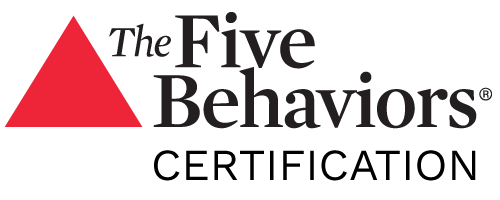 The Five Behaviors Certification Logo
