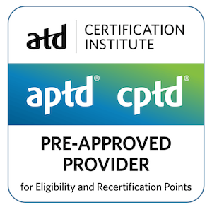 ATD Certificatio Credit Logo
