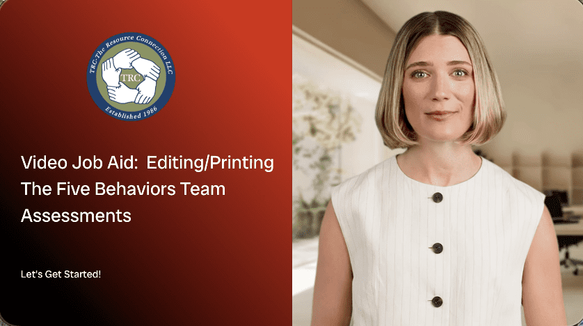 Edit/Print Team Development