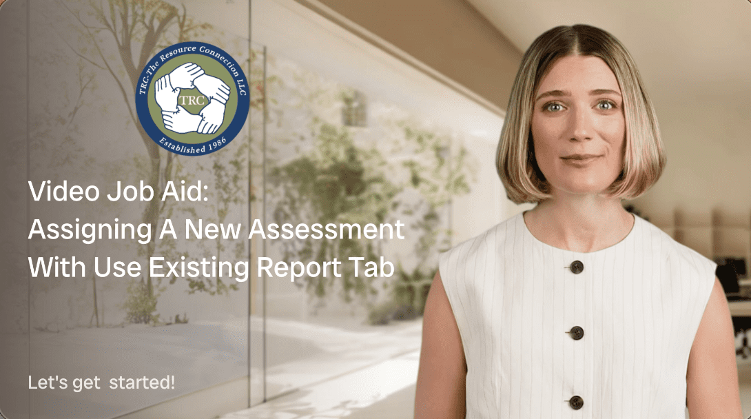 The 3rd Tab for New Assessments